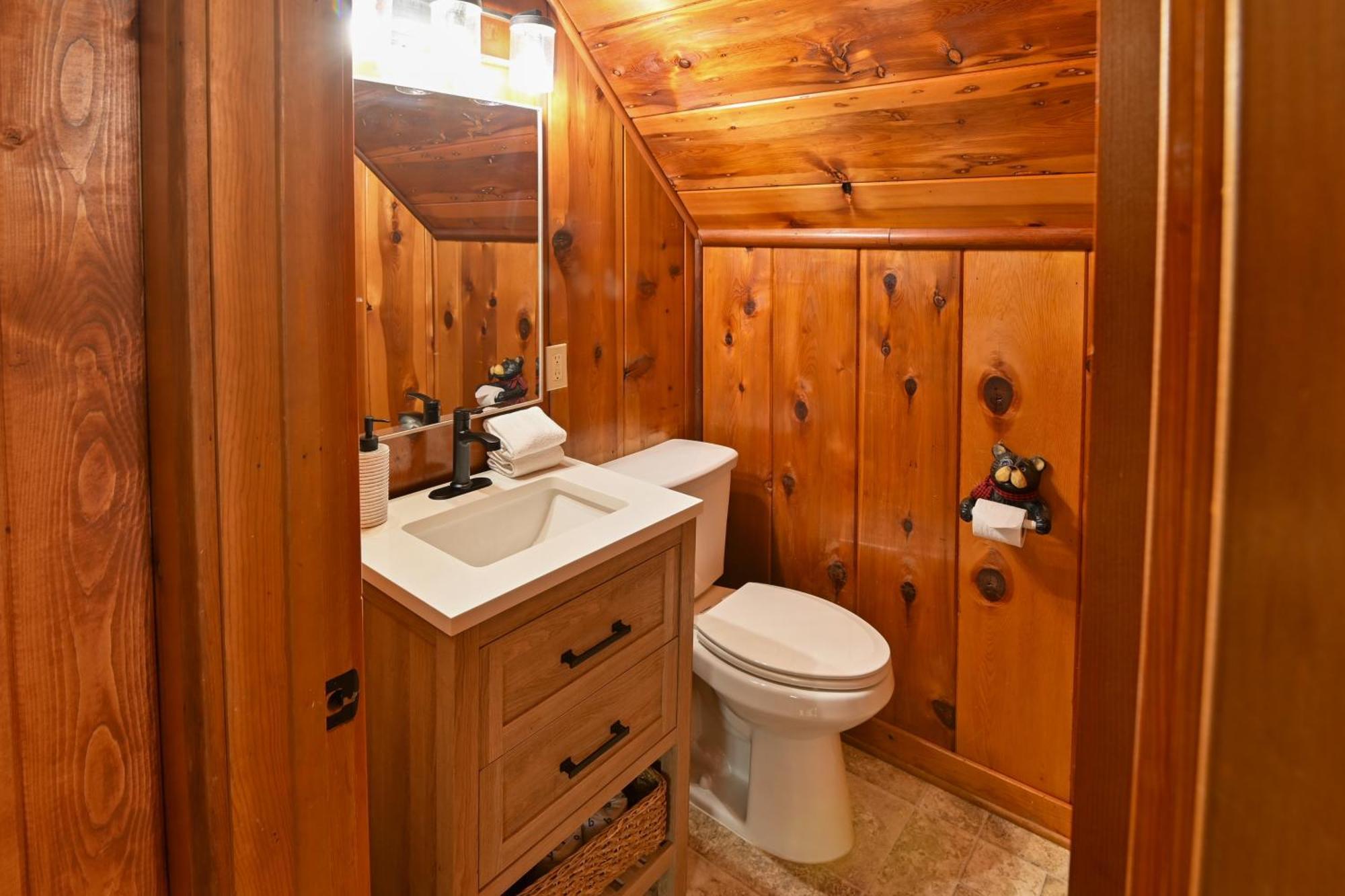 Harris Lakeview Cabin 바스 레이크 외부 사진