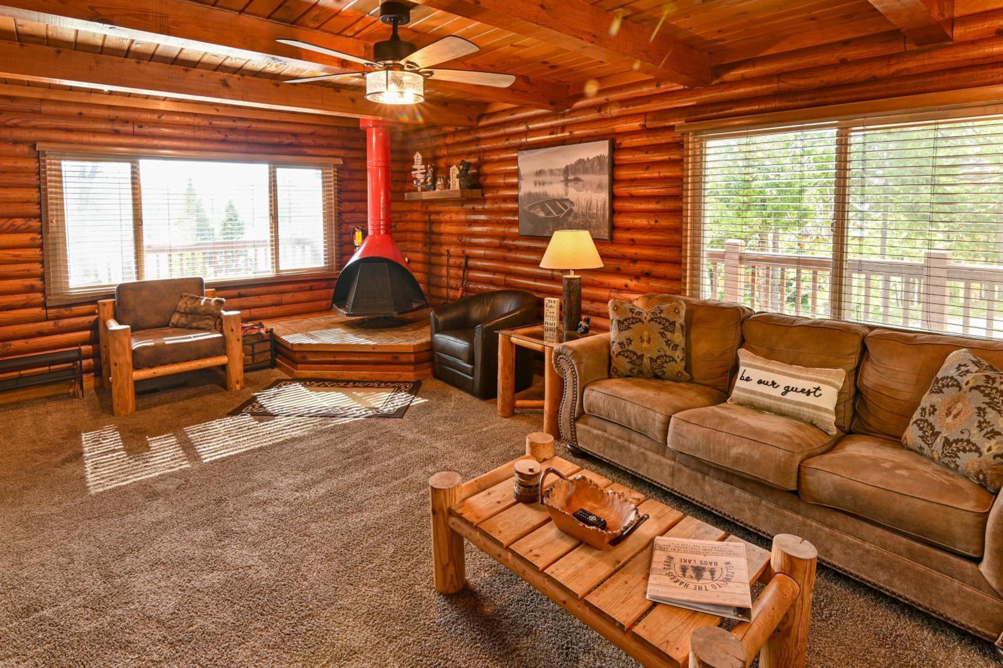 Harris Lakeview Cabin 바스 레이크 외부 사진